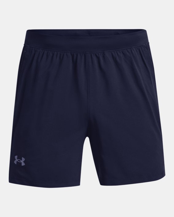 Men's UA Launch Run 5" Shorts in Blue image number 6